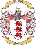McMyn Family Crest from Ireland