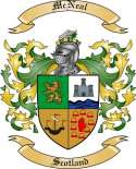 McNeal Family Crest from Scotland2