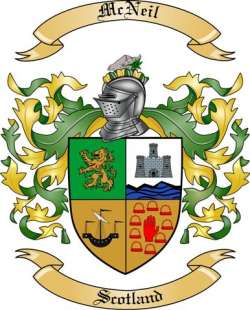 McNeil Family Crest from Scotland2