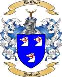 McOuat Family Crest from Scotland