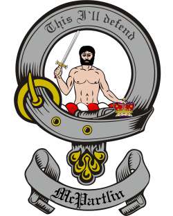 McPartlin Family Crest from Scotland2