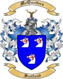 McQuatters Family Crest from Scotland