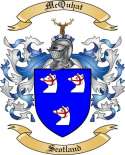 McQuhat Family Crest from Scotland