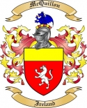 McQuillon Family Crest from Ireland