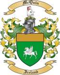 McQuin Family Crest from Ireland