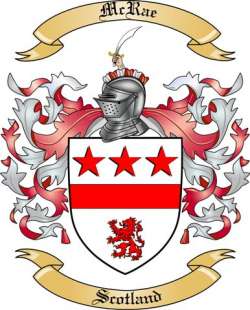 McRae Family Crest from Scotland2