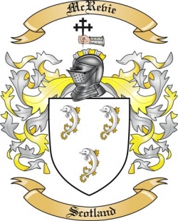 McRevie Family Crest from Scotland