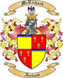McRichard Family Crest from Ireland