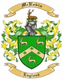 McRobin Family Crest from England
