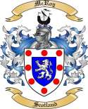 McRoy Family Crest from Scotland