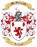McShinagh Family Crest from Ireland
