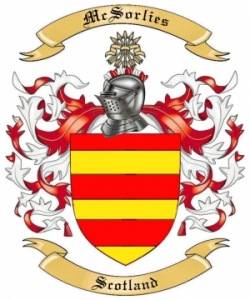 McSorlies Family Crest from Scotland
