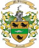 McSweeny Family Crest from Ireland