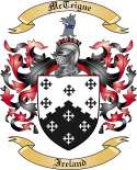 McTeigue Family Crest from Ireland