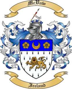 McVaw Family Crest from Ireland