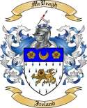 McVeagh Family Crest from Ireland
