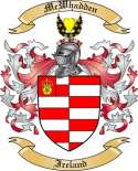 McWhadden Family Crest from Ireland