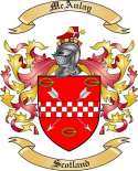 Mc Aulay Family Crest from Scotland