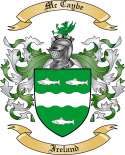 Mc Caybe Family Crest from Ireland