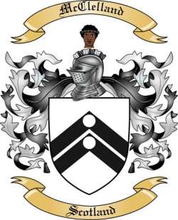Mc Clelland Family Crest from Scotland