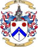 Mc Cluer Family Crest from Scotland