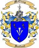 Mc Clung Family Crest from Scotland