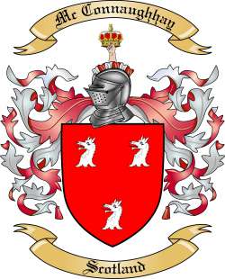 Mc Connaughhay Family Crest from Scotland
