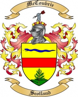 Mc Coubrie Family Crest from Scotland