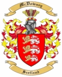 Mc Downey Family Crest from Scotland