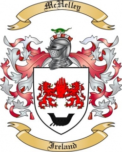 Mc Helley Family Crest from Ireland