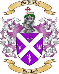 Mc Illrich Family Crest from Scotland2