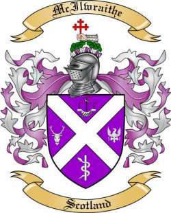 Mc Ilwraithe Family Crest from Scotland2