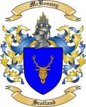 Mc Kenney Family Crest from Scotland