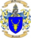 Mc Kenny Family Crest from Scotland