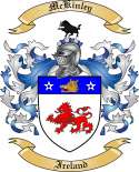 Mc Kinley Family Crest from Ireland