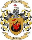Mc Knoald Family Crest from Scotland