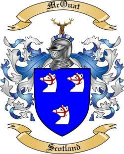 Mc Ouat Family Crest from Scotland