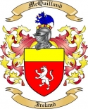 Mc Quilland Family Crest from Ireland