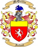 Mc Quillin Family Crest from Ireland