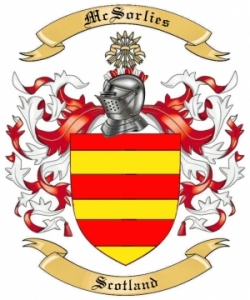 Mc Sorlies Family Crest from Scotland