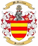 Mc Sorlies Family Crest from Scotland