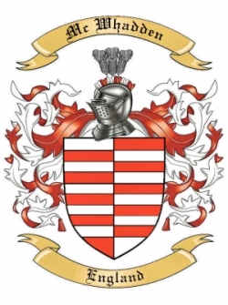Mc Whadden Family Crest from England