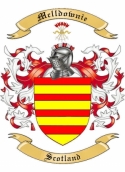 Mc lldownie Family Crest from Scotland