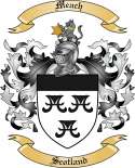 Meach Family Crest from Scotland