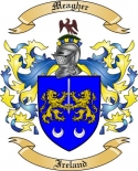 Meagher Family Crest from Ireland