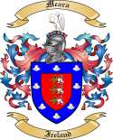 Meara Family Crest from Ireland