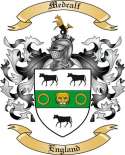 Medcalf Family Crest from England