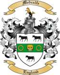 Medcalfe Family Crest from England