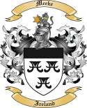 Meeke Family Crest from Ireland