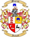 Megraw Family Crest from Ireland